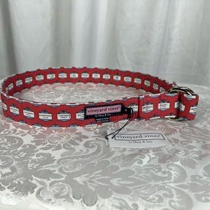 Vineyard Vines Red and White Women's Belt